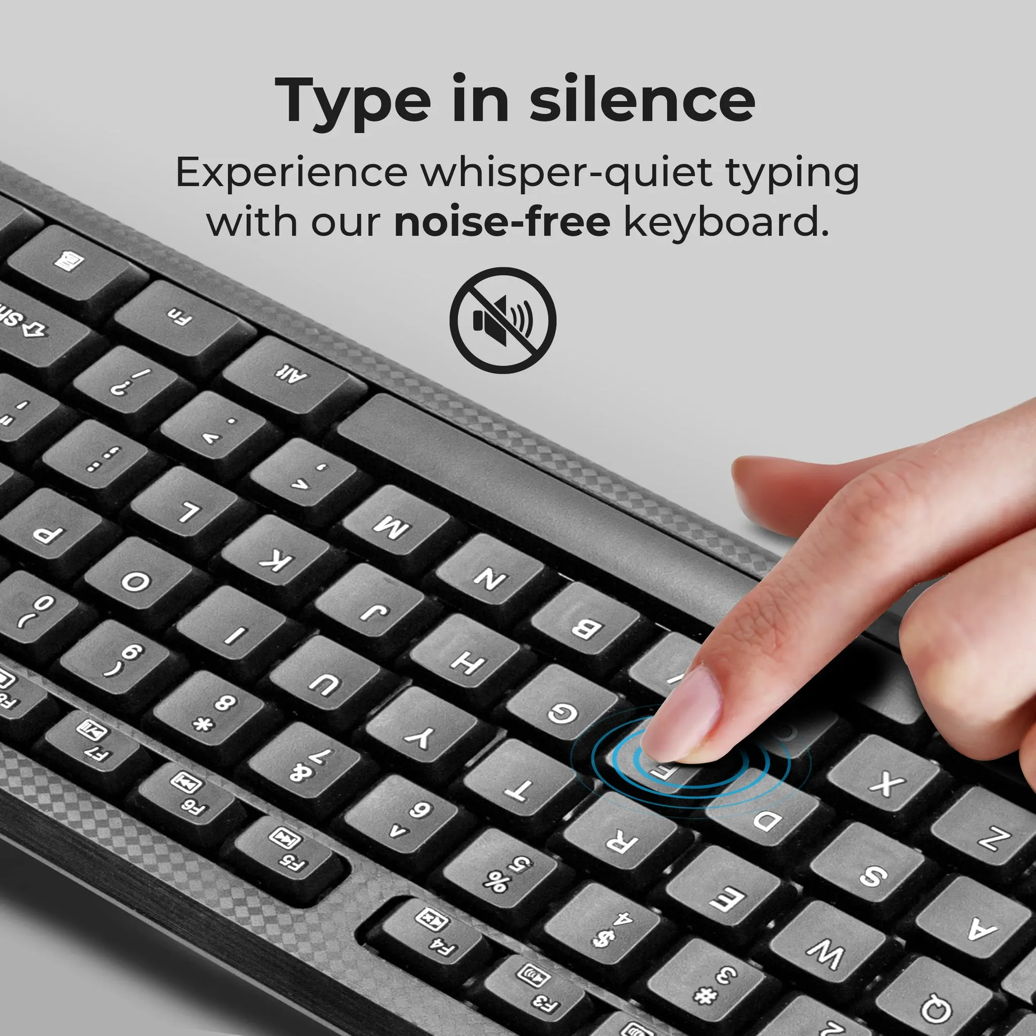 Foxin Keyboard Wired Keylite (FKB 102 PLUS) view 3